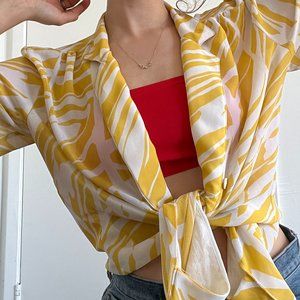 Vintage Retro 80's Blouse
